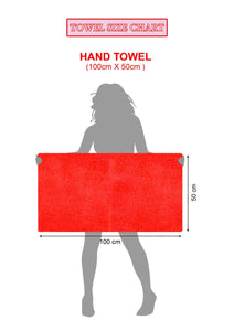 Plain Sheared Towel 450GM