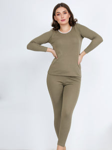 Long Sleeve Plain Pajama