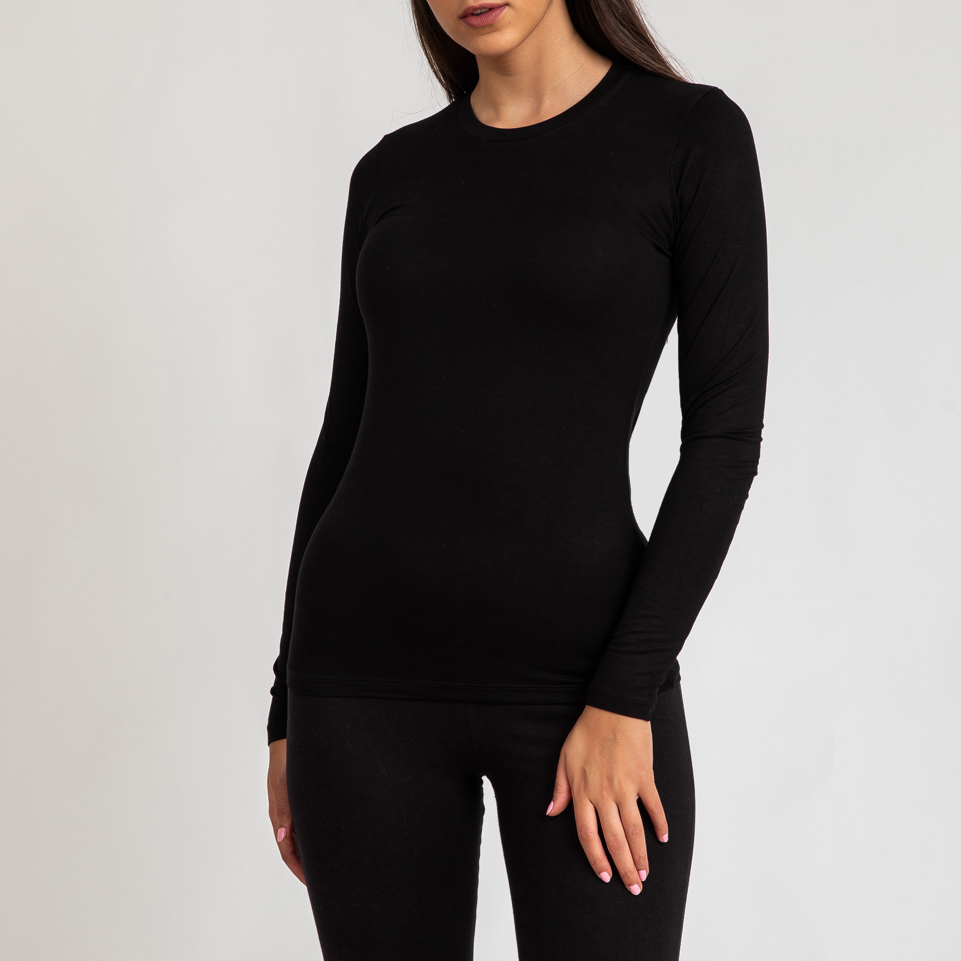 Women Long sleeve Cotton Lycra Top