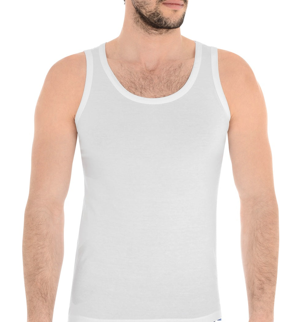 Men's Classic Tank Top 100% Cotton Vest