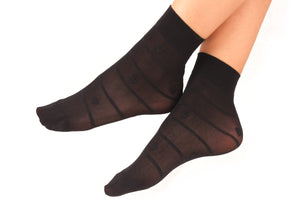 Heart Ankle High Tights