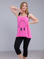 Load image into Gallery viewer, Cut Sleeve Capri Loungeset

