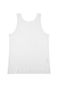 Boy's Classic Tank Top 100% Cotton Vest