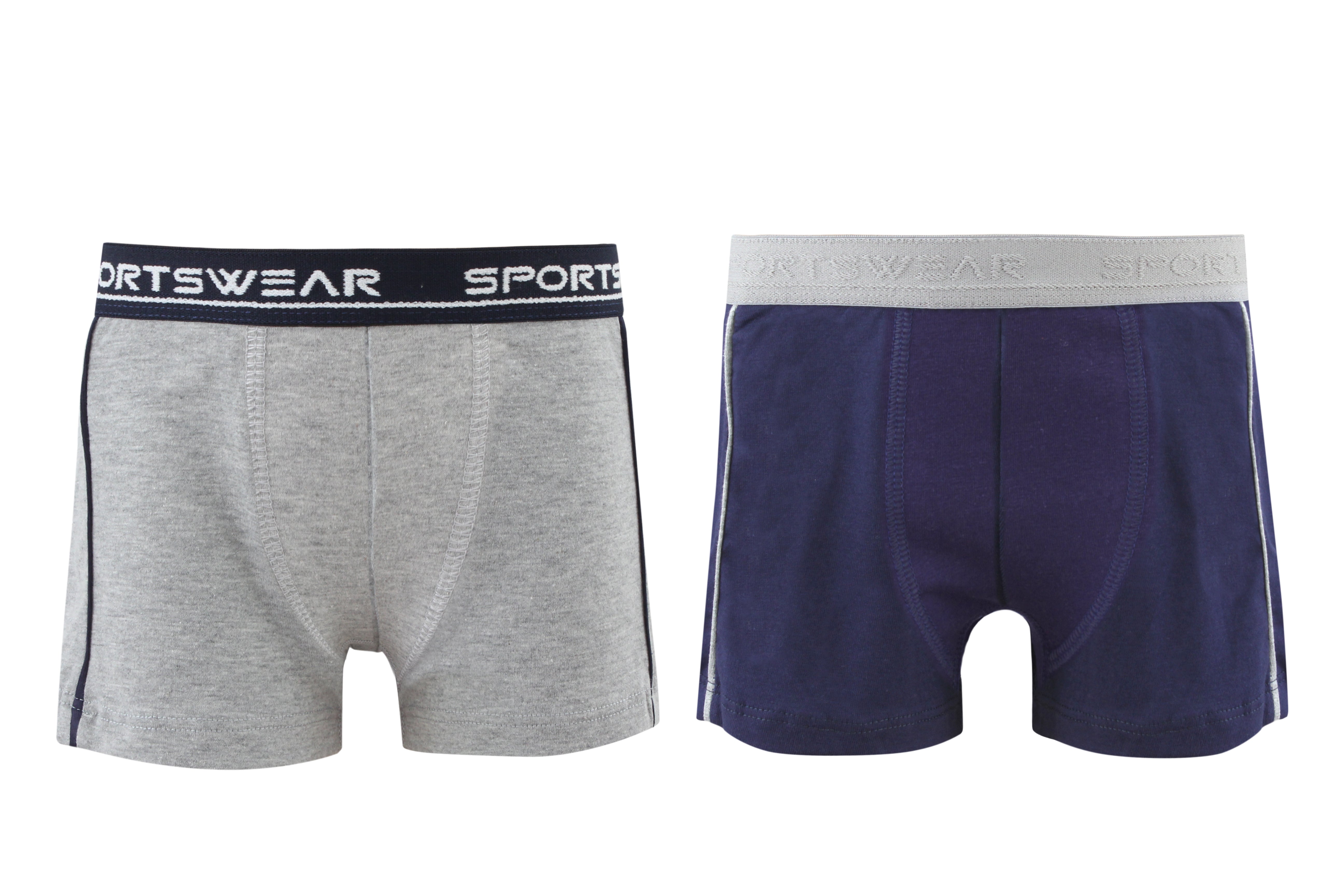 Boy's Boxer Briefs Underwear, 2 Per Pack