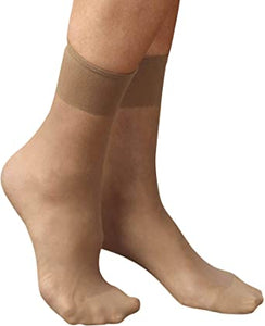 Ankle High Sheer Tights 5 Pair
