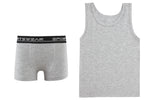 Load image into Gallery viewer, Boy&#39;s Sleeveless Undershirt Tank Top and Boxer Underwear Set
