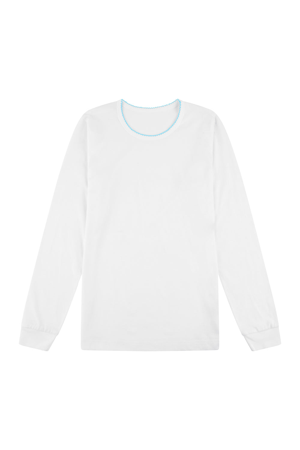 Girls Longsleeve 100% Cotton Vest