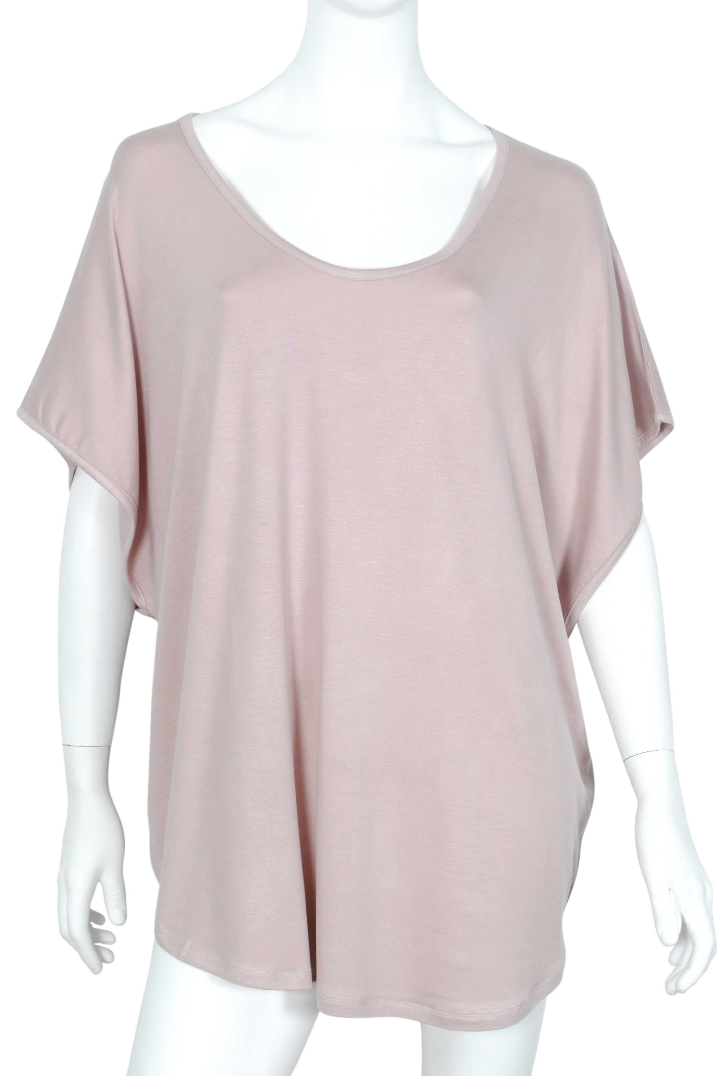 Short Sleeve Plain Wide top