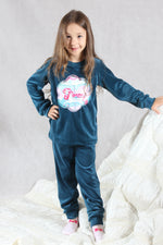 Load image into Gallery viewer, Girls Velvet Pajama
