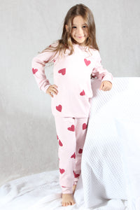 Girls All Over Heart Printed Pajama