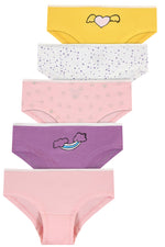 Load image into Gallery viewer, Girl&#39;s Shorties Underwear, Pack of 5
