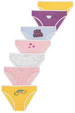Load image into Gallery viewer, Girls Pack of 7 Bikini Briefs 100% Cotton
