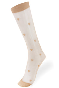 Women's Knee-High Jacquard-Knit Hosiery Socks