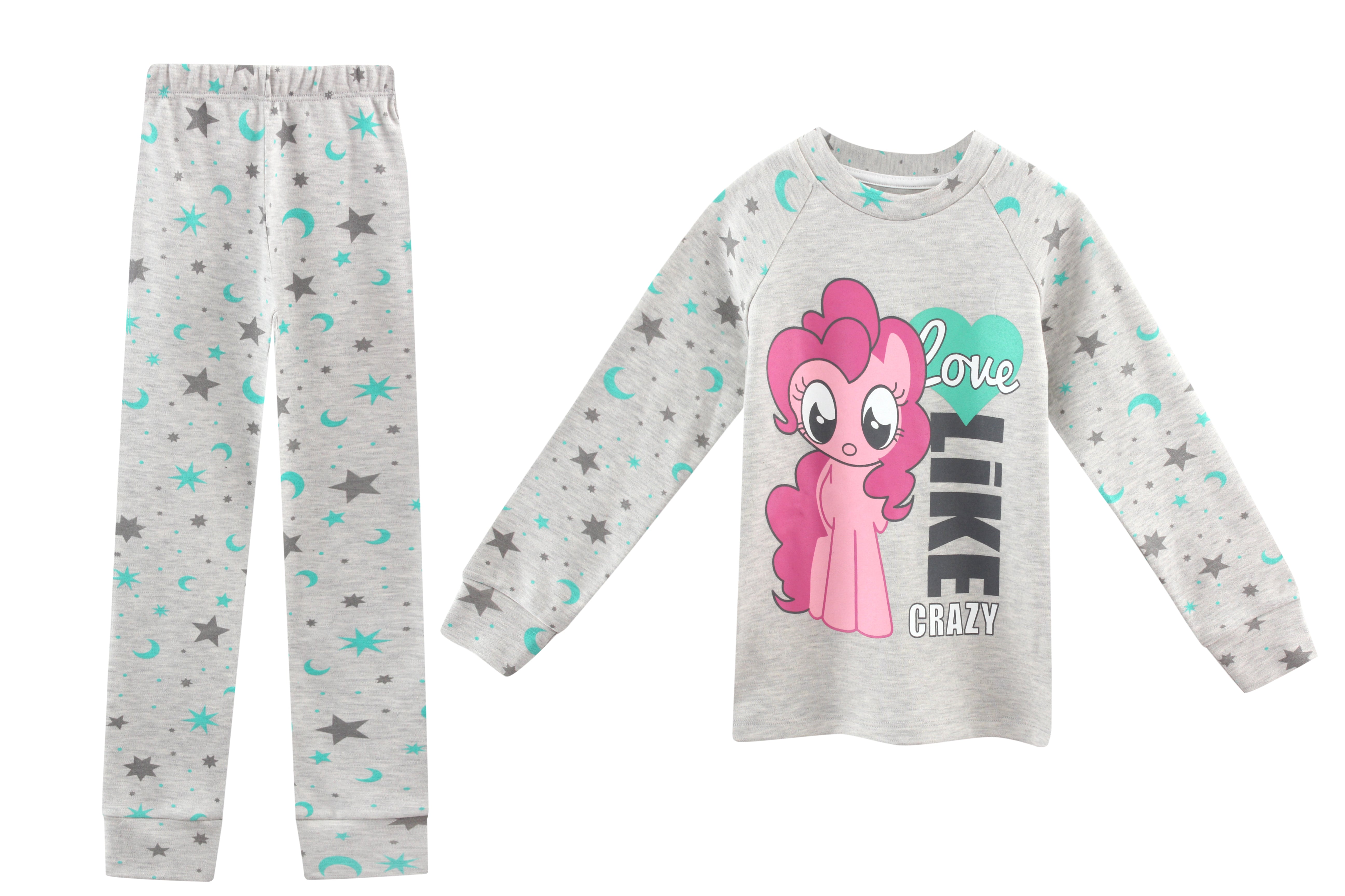 Stars, Moen Pany Print Girls Pajama