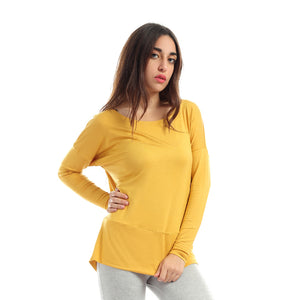 توب حريمى ساده بفتحه من الضهر