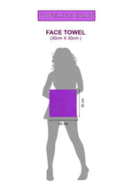 Load image into Gallery viewer, Plain Face Towel 30X30
