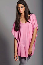 Load image into Gallery viewer, Short Sleeve Plain Wide top

