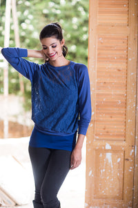 Long Sleeve Lace Body Top