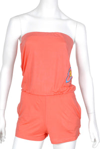 Sleevless Short Beach Jumpsuit