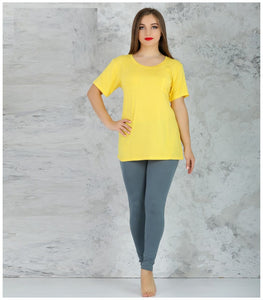 Short Sleeve Plain LoungeSet